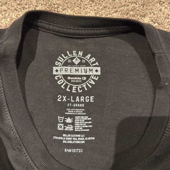 Sullen black shirt! Size XXL like new!! - Picture 5 of 6